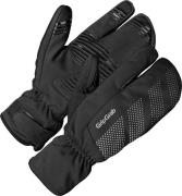 Gripgrab Ride Windproof Deep Winter Lobster Gloves Black