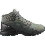 Salomon Juniors' Outway Mid ClimaSalomon Waterproof Agave Green/Black/...