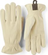 Hestra Chamois Work Glove - 5 finger Natural Yellow