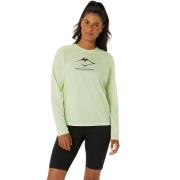 Asics Women's Fujitrail Logo LS Top Cool Matcha