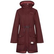 Kari Traa Women's Tesdal Parka Burgundy Red