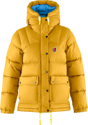 Fjällräven Women's Expedition Down Lite Jacket Mustard Yellow-Un Blue