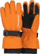 Didriksons Kids' Biggles Gloves 3 Orange Jam