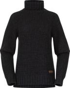 Bergans Women's Nordmarka Merino High Neck Jumper Dark Shadow Grey