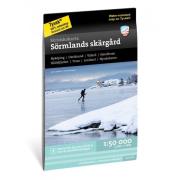 Calazo förlag Skridskokarta Sörmlands skärgård 1:50.000 NoColour