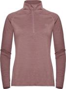 Hellner Women's Nunis Halfzip Long Sleeve Tee Rose Taupe