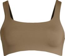 Casall Women's Square Neck Bikini Top Seaweed Green