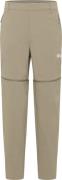 Jack Wolfskin Men's Hikeout Zip Off Pants Stone