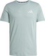 Adidas Men's Ultimate Metallic T-shirt  Silver