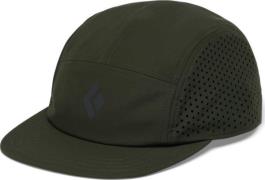 Black Diamond 5-Panel Synthetic Cap Dark Moss-anthracite Icon Logo