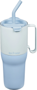 Klean Kanteen Rise Tumbler with Straw Lid 1064 ml Ice Blue