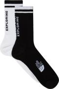 The North Face NSE Everyday Crew Sock - 2 Pack TNF Black/TNF White