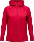 Peak Performance Women's Rider Essentials Zip Hood Tech Burgundy/tech ...