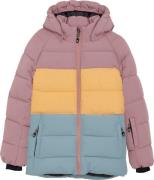 Color Kids Juniors' Ski Jacket Quilt & Colorblock Woodrose