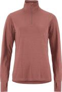 Craft Women's Flow Half Zip Longsleeve Rose Brown/melange