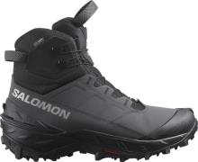 Salomon Men's Crosstrak Powder Waterproof Asphalt/Black/Sharkskin