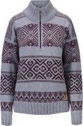 Dale of Norway Women's Rasletind Sweater Light Blue/Melange Wine