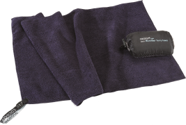 Cocoon Microfiber Terry Towel Light Medium Dolphin Blue