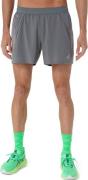 Asics Men's Road 5in Short Clay Grey/Steel Grey/Illuminate Green