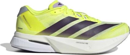 Adidas Men's Adizero Boston 13 Solar Yellow / Aurora Plum / Powder Plu...
