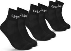 Gripgrab RIDE Low Cut Socks 3-Pack Black