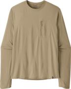 Patagonia Men's Long Sleeved Capilene Cool Sun Shirt Seabird Grey - Li...