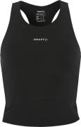 Craft Women's Hypervent Cropped Pocket Singlet Black