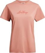 Lundhags Women's Järpen Logo T-shirt Stone Pink