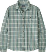 Patagonia Men's Long-Sleeved Lightweight Fjord Flannel Shirt Marine La...