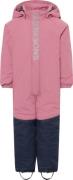 Didriksons Kids' Talvi Coverall Heather Pink