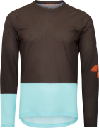 POC Men's Motion Air Long Sleeve MTB Jersey Bronzite Brown/Lazurite Bl...