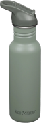 Klean Kanteen Classic 800 ml (W/ Flip Seal Sport Cap and Straw) Sea Sp...