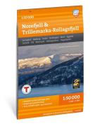 Calazo förlag Norefjell & Trillemarka-Rollagsfjell 1:50 000 Hiking map