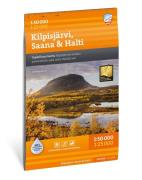 Calazo förlag Kilpisjärvi, Saana & Halti 1:50 000/1:25 000