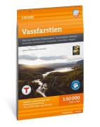 Calazo förlag Vassfarstien 1:50 000 Hiking map