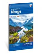 Calazo förlag Norge 1:1 Milj Road map