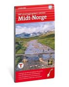 Calazo förlag DNT Overview map Midt-Norge