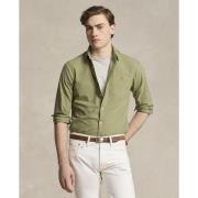 Polo Ralph Lauren Slim Fit Garmentdyed Oxford Shirt Mand Sage Green La...