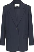 Modström Gale Blazer Kvinde Midnight Blue Blazere Str M - hos Magasin