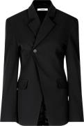 Oval Square Osluxury Blazer Kvinde Black Blazere Str L - hos Magasin