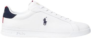 Polo Ralph Lauren Leather/grosgrainhrt CT Ii-sk-ltl Mand White/navy/re...