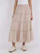 Neo Noir Felicia S Voile Skirt Kvinde Sand Maxi Nederdele Str 40 - hos...