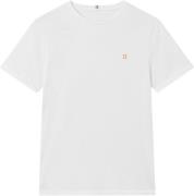 Les Deux Nørregaard Tshirt Kids Str 134/140 - White/orange Kortærmede ...