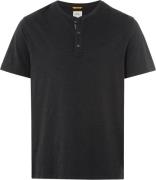 Camel Active NOS Henley 1/2 Mand Asphalt Kortærmede T-shirts Str L - h...