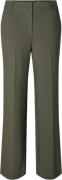 Selected Femme Slfrita MW Wide Pant Noos Kvinde Kalamata/melange Bukse...