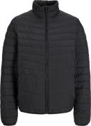 Jack & Jones Jjestate Packable Puffer Collar NOO Mand Sort Overgangsja...