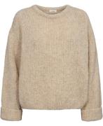 American Vintage Zol18ah23 Kvinde Beige Sweaters Str S - hos Magasin