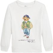 Polo Ralph Lauren 26/1 Jerseylscnpom4-kn-tsh Str 5 / 5 år - Deckwash W...