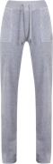 Juicy Couture Del Ray Classic Velour Pant Pocket Design Kvinde Silver ...