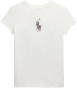 Polo Ralph Lauren Floral Big Pony Cotton Jersey Tee Str S - 2wh6 Kortæ...